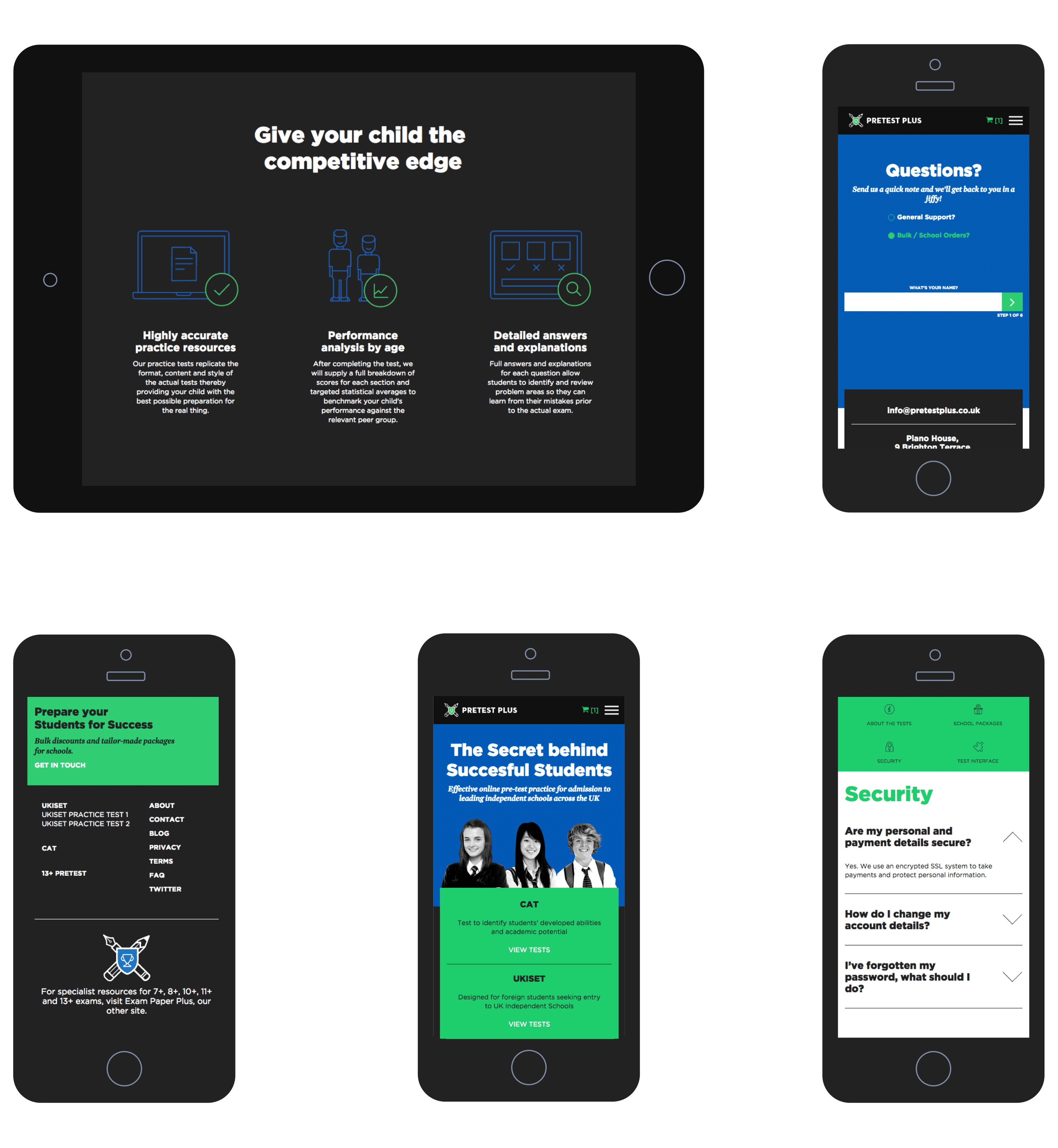 Opposite pretest plus web design branding ux design studio